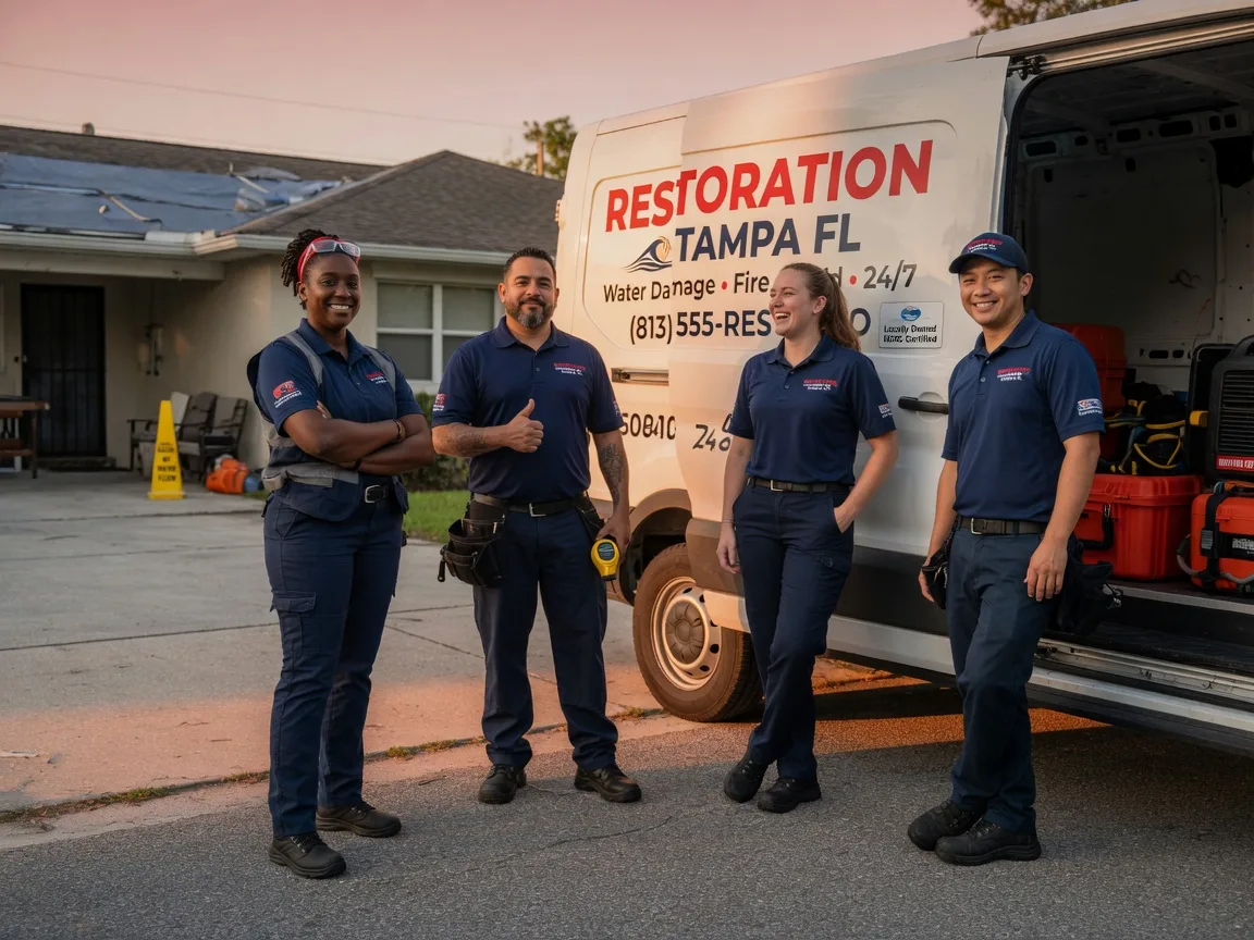 Water Damage Restoration company in Treichlers, PA