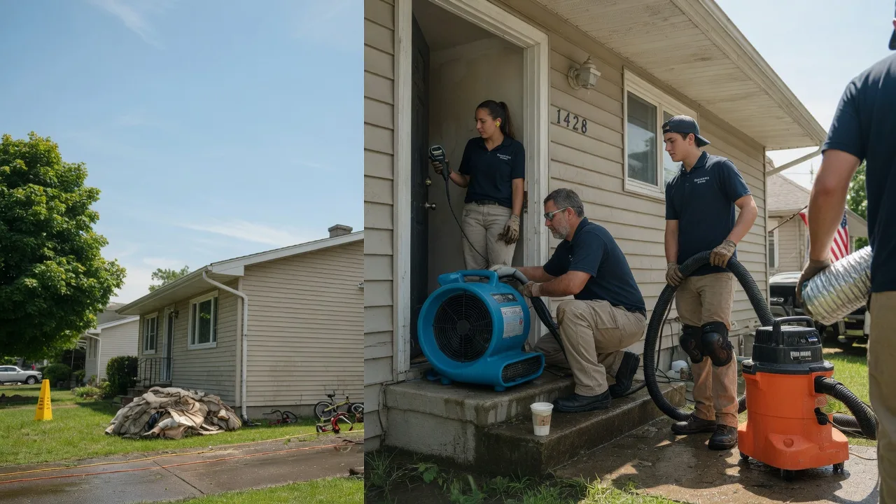 Water Damage Restoration in Treichlers, PA near me